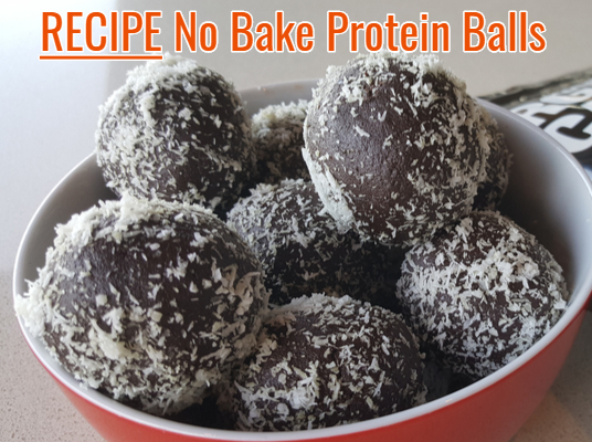 No Bake Protein Balls