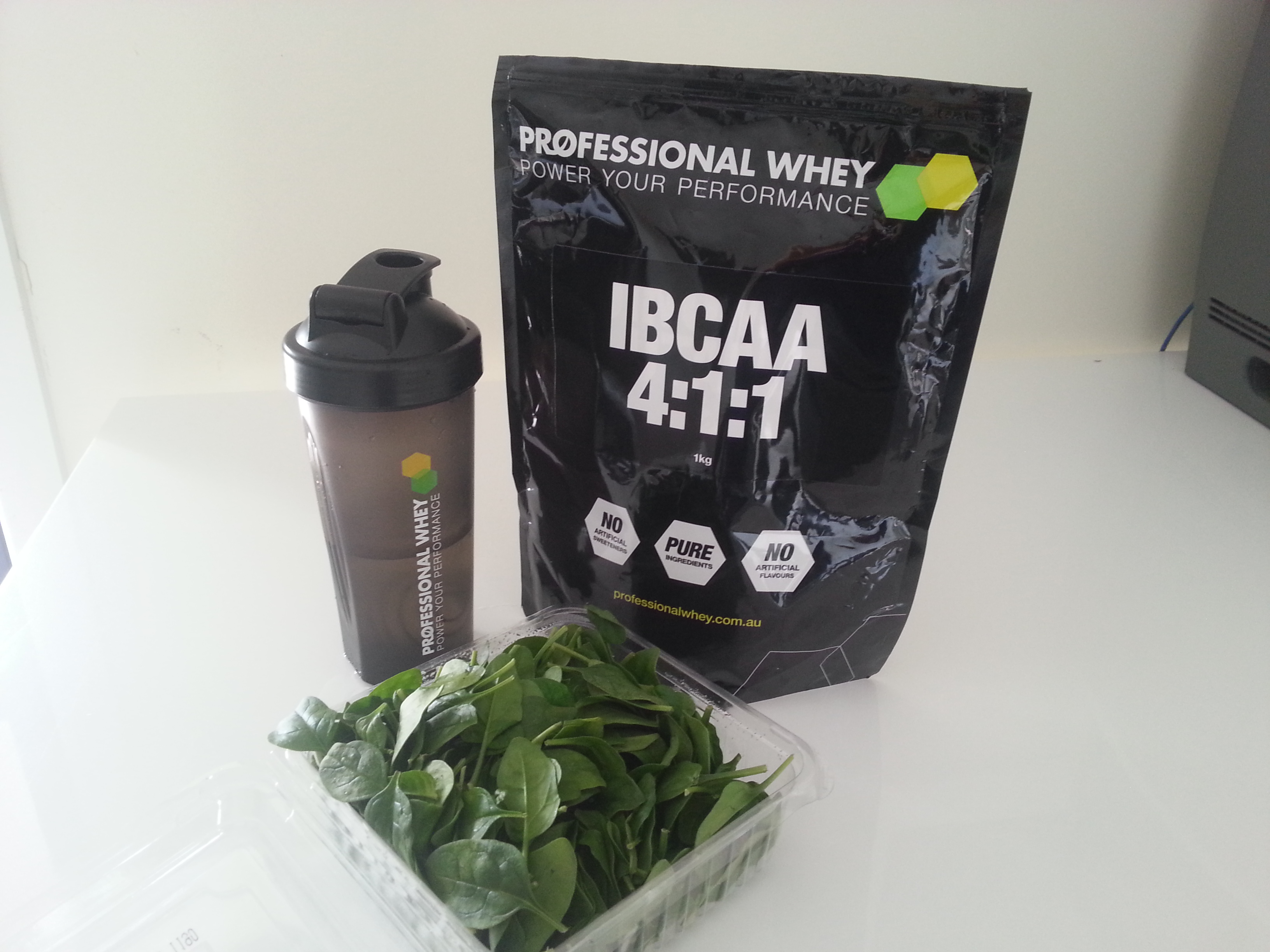 Spinach and BCAA's
