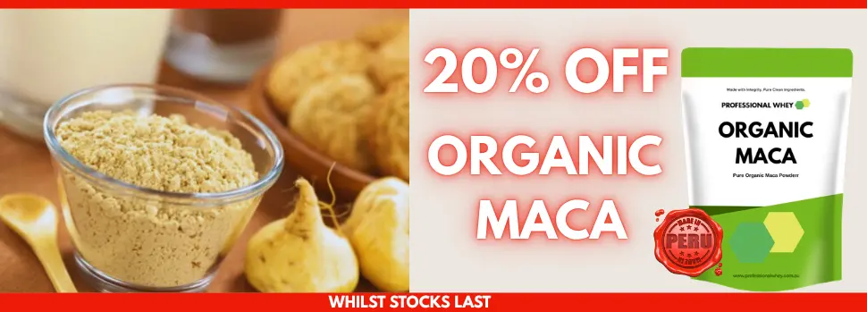 DEAL: Organic Maca 20% Off