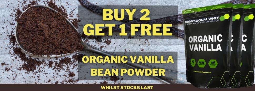BUY 2 GET 1 FREE Organic Vanilla