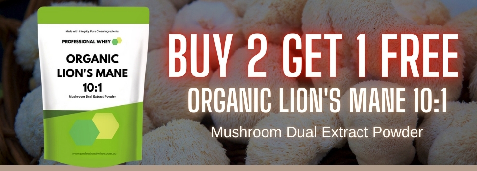B2G1F: ORGANIC LIONS MANE MUSHROOM