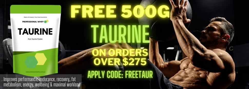 FREE TAURINE ON ORDERS OVER $275
