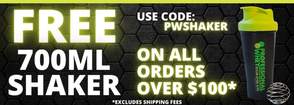 FREE Shaker On $100 or more