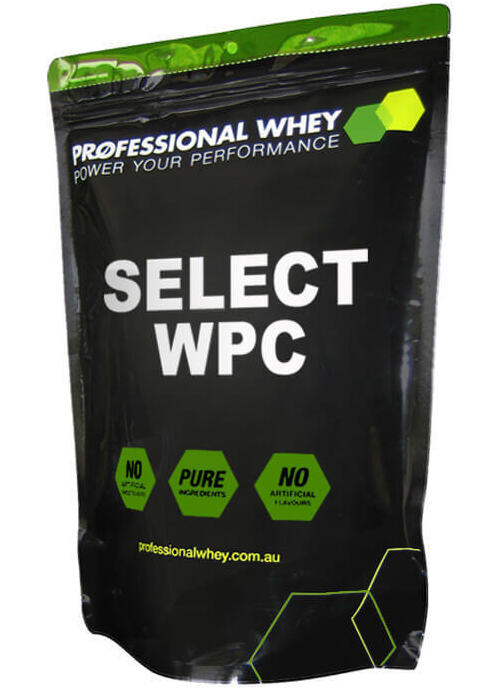 Select WPC Grass Fed NZ Whey Protein Concentrate Powder