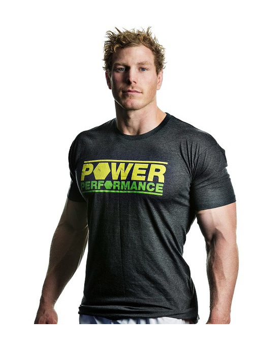 Power Performance T-Shirt [Black Medium]