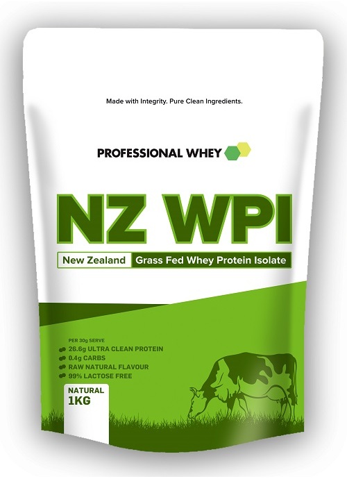 NZ Whey Protein Isolate [Natural 1kg]